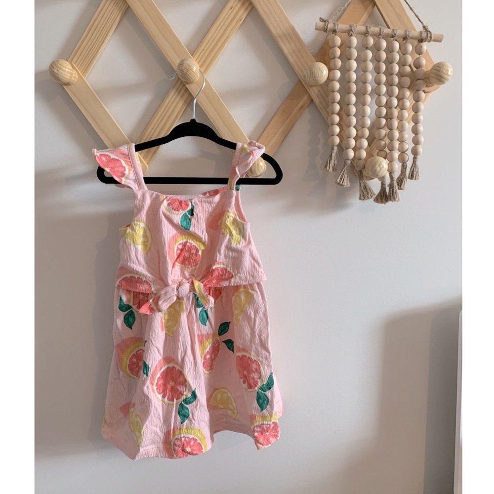 Carter’s Toddler Grapefruit Tie-Front Dress